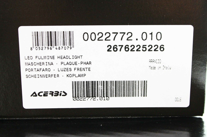 Acerbis Motorrad Scheinwerfer LED 2430 lm / 50000h Fulmine Headlight Enduro 