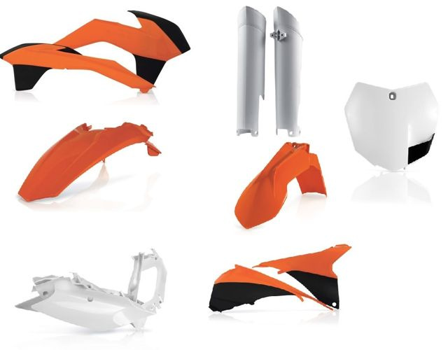 Acerbis Plastik Kit Verkleidung passend für KTM SX 125 150 250 450 505 2013 2014