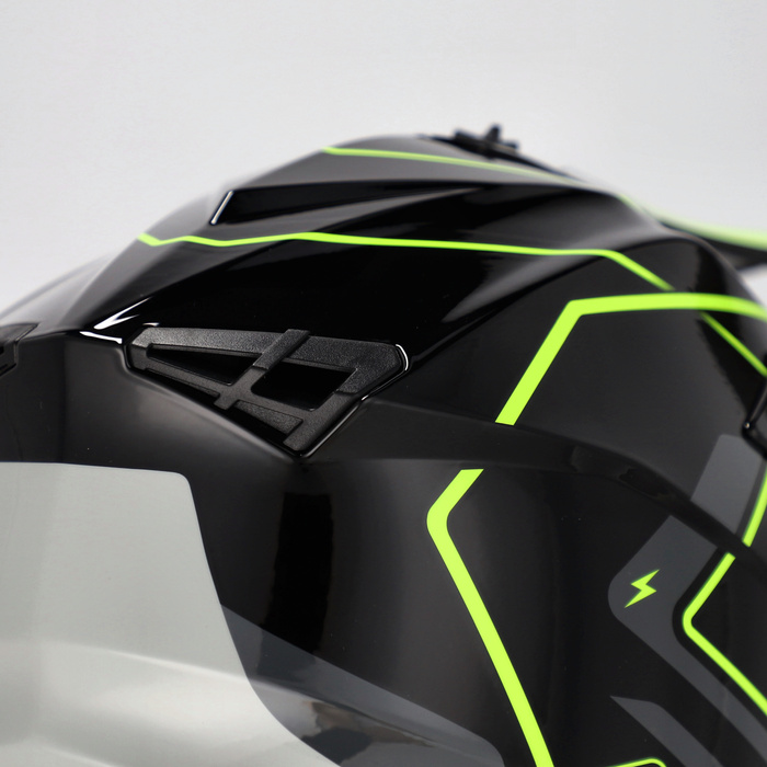Kask Acerbis LINEAR GRAPHIC homologacja ECE/ONU 22-06 Cross Enduro