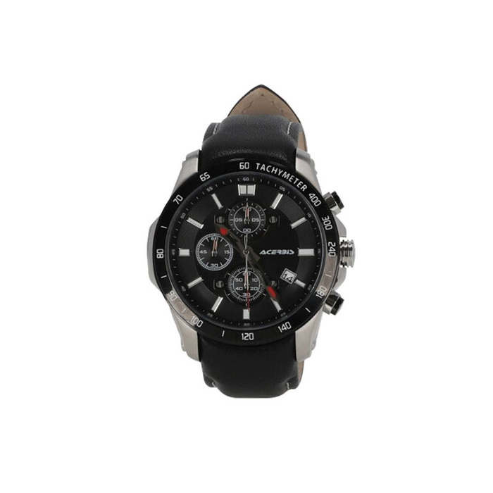 WYPRZEDAŻ Acerbis zegarek HURA. Japoński mechanizm Seiko VD57 chronometr, skóra cielęca 