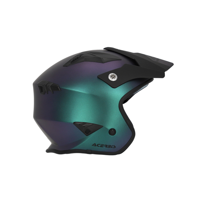 Kask Acerbis Aria 2206 Metaliczny kolor Skuter Trial