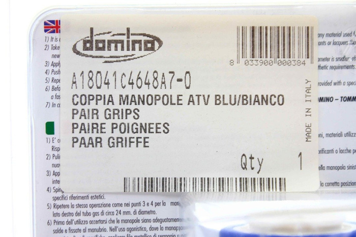 RAUSVERKAUF Griffe Domino blau – weiss ATV