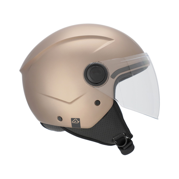 Acerbis Kask Jet Brezza Brązowy Skuter Trial