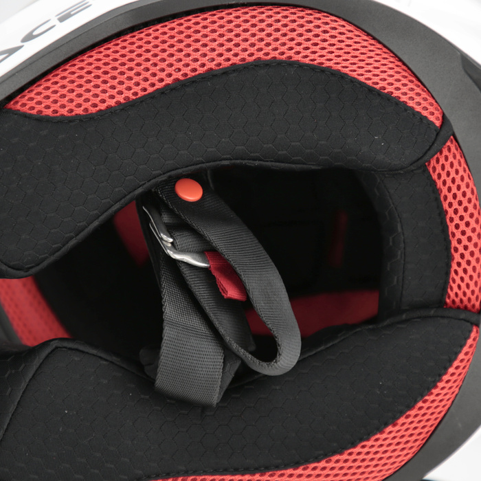 Kask Acerbis WHOOPS SOLID HELMET HOMOLOGACJA ECE/ONU 22 06 Cross Enduro