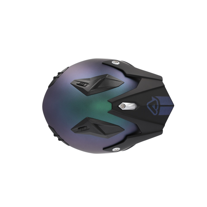 Kask Acerbis Aria 2206 Metaliczny kolor Skuter Trial