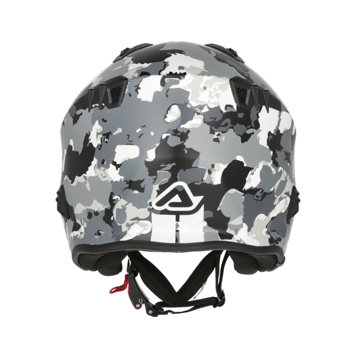 Kask Acerbis JET ARIA homologation 22-06 SPORT Skuter Trial biał-czerw-nieb