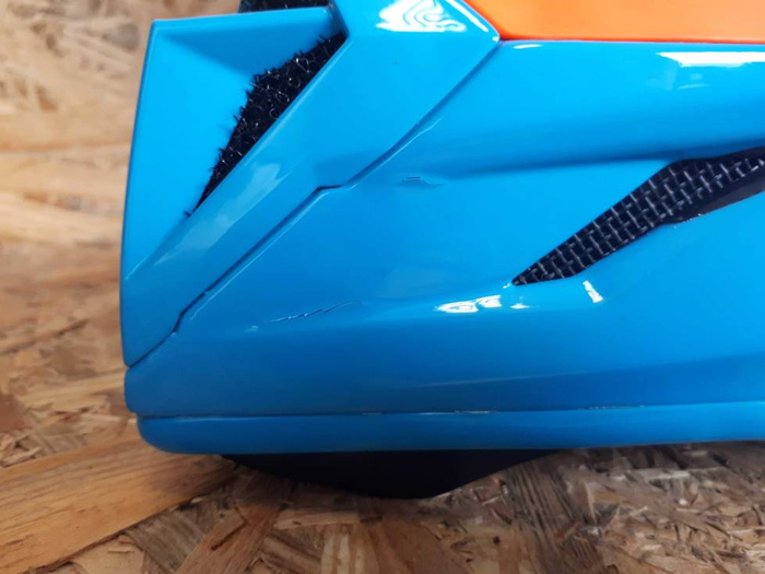 Kask Acerbis Steel Carbon z wadą lakierniczą S Cross Enduro