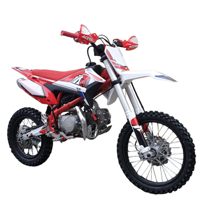 Motocykl AM Thunder 125 e-start, koła 17" i 14" Pit Bike / dla dzieci
