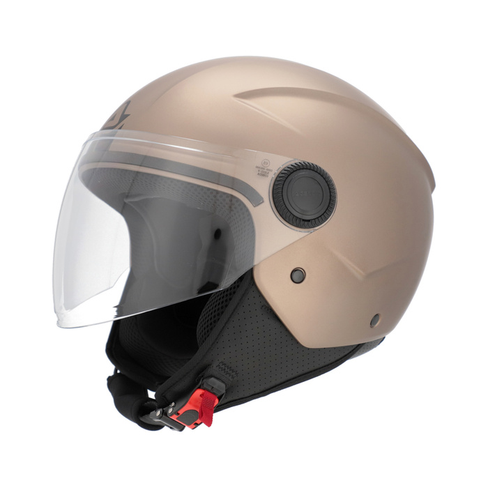 Acerbis Kask Jet Brezza Brązowy Skuter Trial