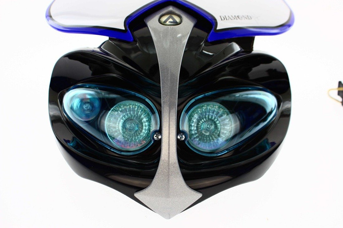 RAUSVERKAUF Acerbis Scheinwefer Diamond Supermoto Enduro Stunt Naked Bike Ausverkauft 