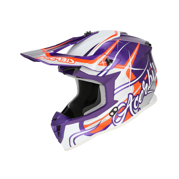 Kask Acerbis LINEAR GRAPHIC homologacja ECE/ONU 22-06 Cross Enduro