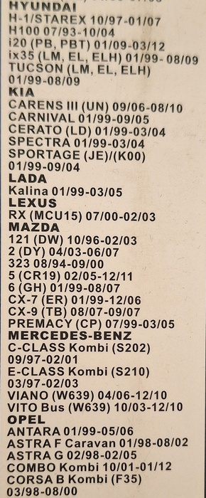 SCT Germany 9563 Scheibenwischer