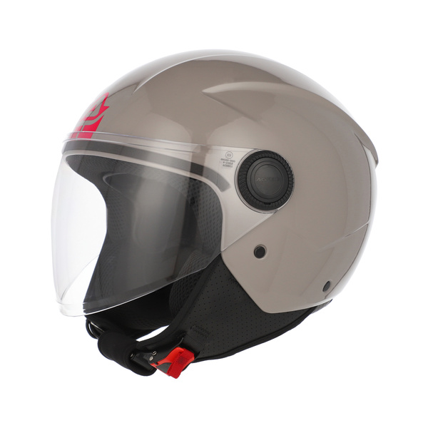 Kask Jet Brezza homologacja 22-06 ECE/ONU Skuter Trial