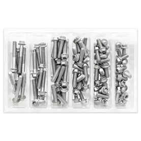 BOLT USA zestaw 100  śrub do motocykli pasuje do KTM Hsqvarna GASGAS