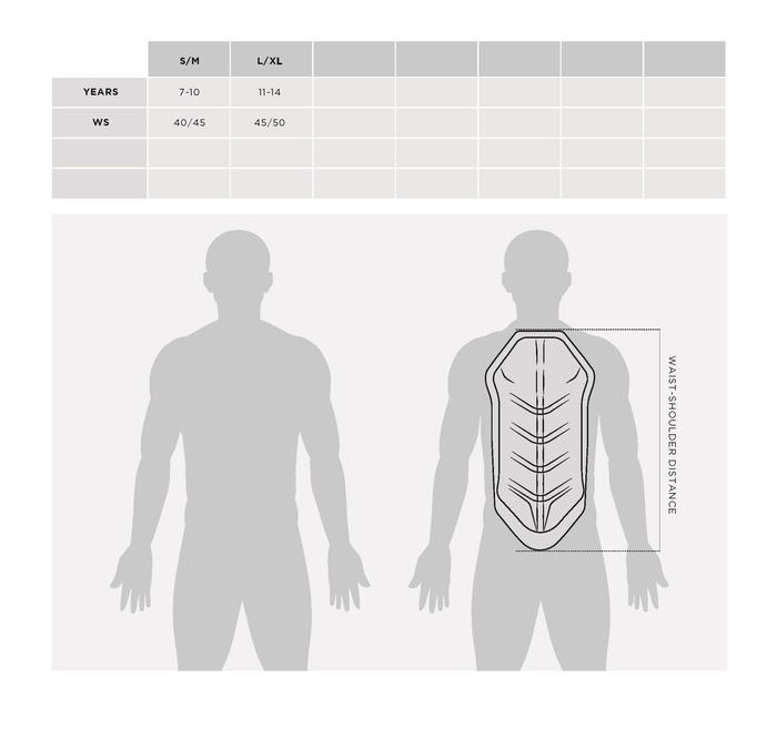Protektorjacke Brustpanzer FLUX AIR JUNIOR KID Zertifizierungen EN 1621Motocross Enduro Motorrad