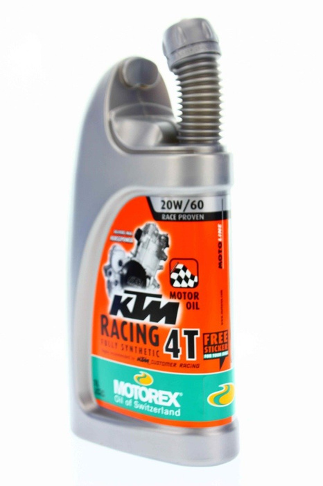 Motorex Racing 4T 20W/60 1L Motoröl Recomended by Renn Hochleistungsöl