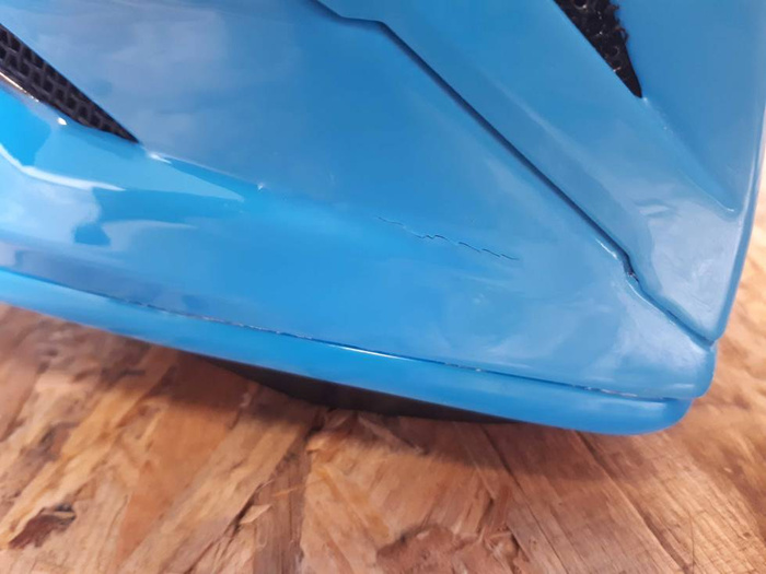 Kask Acerbis Steel Carbon z wadą lakierniczą S Cross Enduro