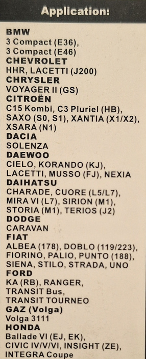 SCT Germany 9563 Scheibenwischer