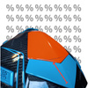 Kask Acerbis Steel Carbon z małą wadą lakierniczą S Cross Enduro