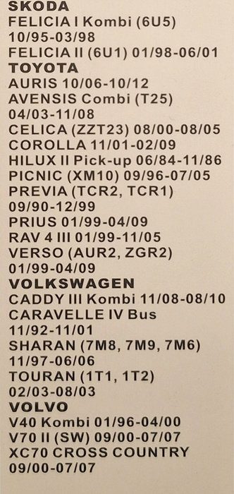 SCT Germany 9563 Scheibenwischer