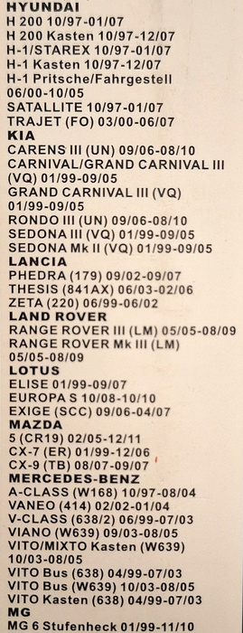 SCT Germany 9563 Scheibenwischer