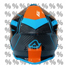Kask Acerbis Steel Carbon z małą wadą lakierniczą S Cross Enduro