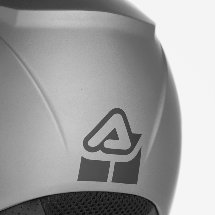 Acerbis Kask Jet Brezza Ciemny szary Skuter Trial