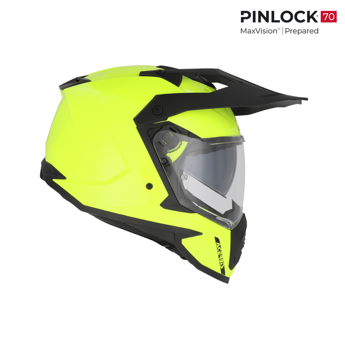 Acerbis Kask ASSAULT SOLID homologacja ECE/ONU 22-06 Dual Road