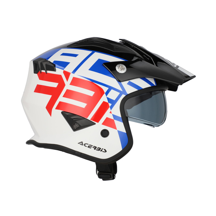 Acerbis Helm Jet Aria homologation 22 06 Sport Enduro Quad Scooter Roller Trial Motorradhelm