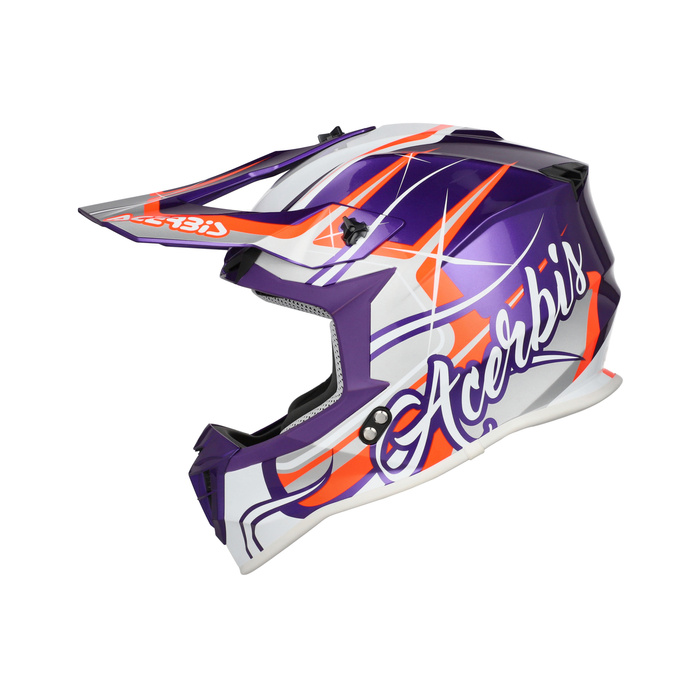 Kask Acerbis LINEAR GRAPHIC homologacja ECE/ONU 22-06 Cross Enduro