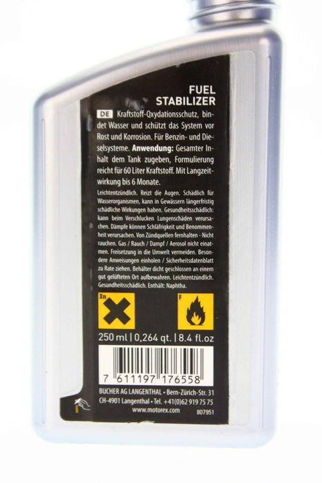 Motorex Fuel Stabilizer dodatek do paliwa 250ml