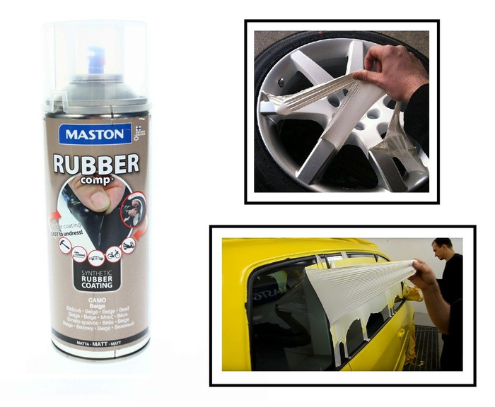 Maston Guma w sprayu Rubber COMP