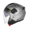 Acerbis Kask Jet Levante Graphic Ciemny szary Skuter Trial