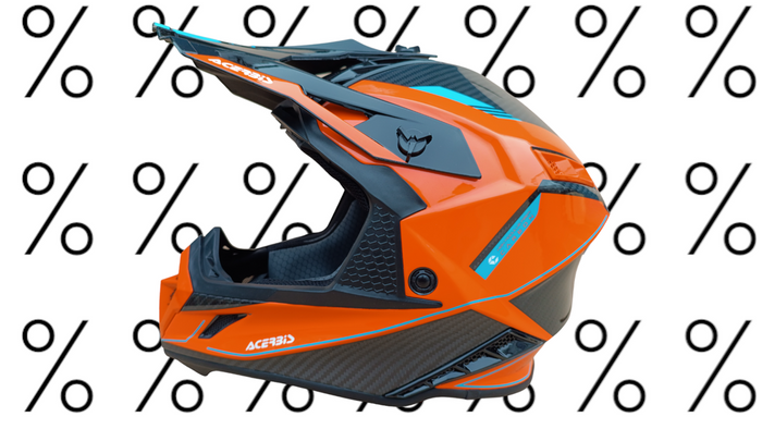 Kask Acerbis Steel Carbon 2206 wada lakernicza XXL Cross Enduro