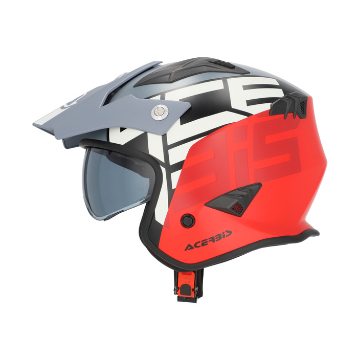 Acerbis Helm Jet Aria homologation 22 06 Sport Enduro Quad Scooter Roller Trial Motorradhelm