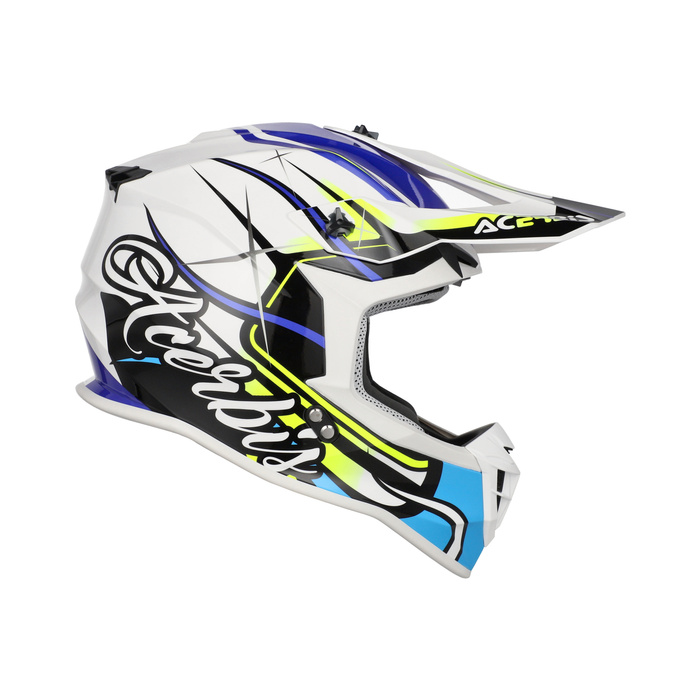 Kask Acerbis LINEAR GRAPHIC homologacja ECE/ONU 22-06 Cross Enduro