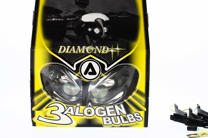 RAUSVERKAUF Acerbis Scheinwefer Diamond Supermoto Enduro Stunt Naked Bike Ausverkauft 