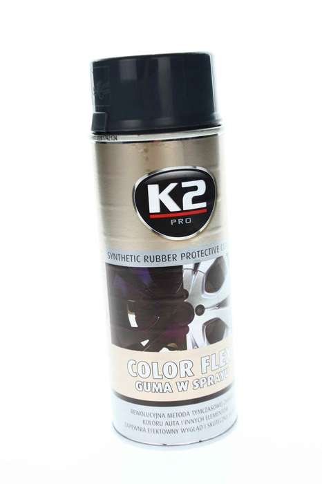 K2 Guma w sprayu Rubber COMP CARBON