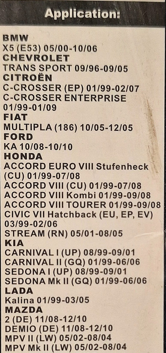 SCT Germany 9568 wycieraczka 24" 600mm