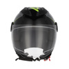 Acerbis Kask Jet Levante Graphic Ciemny szary Skuter Trial