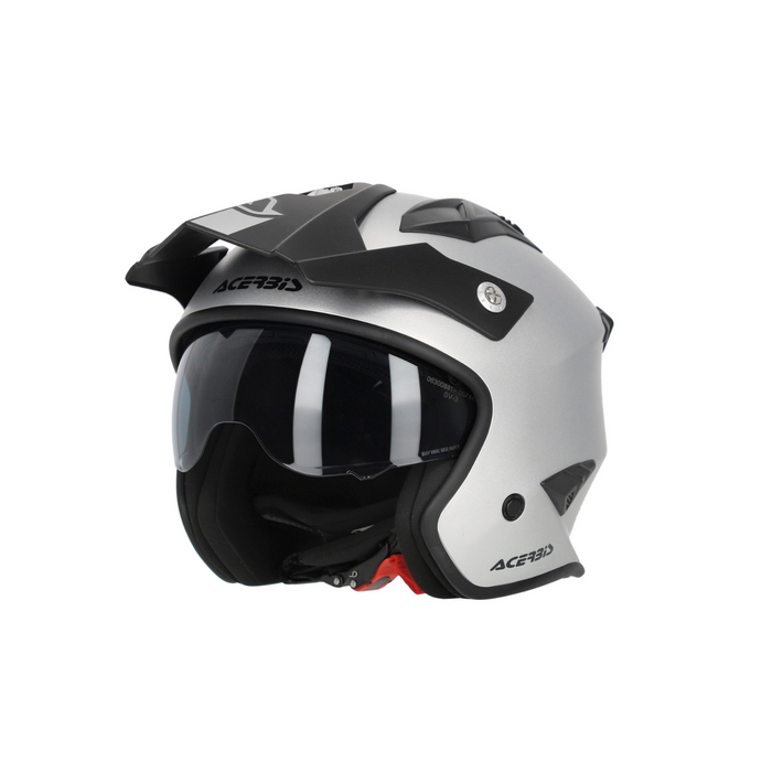 Kask Acerbis Aria 2206 Metaliczny kolor Skuter Trial