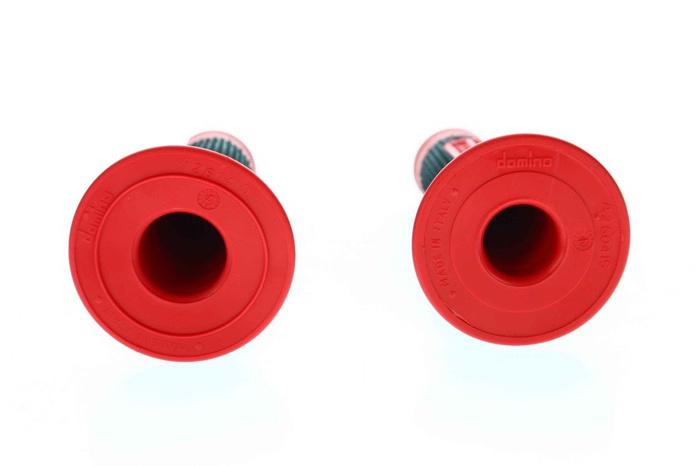 RAUSVERKAUF Griffe Domino schwarz – rot Motocross Enduro SM Honda CRF CR XR Made in Italy
