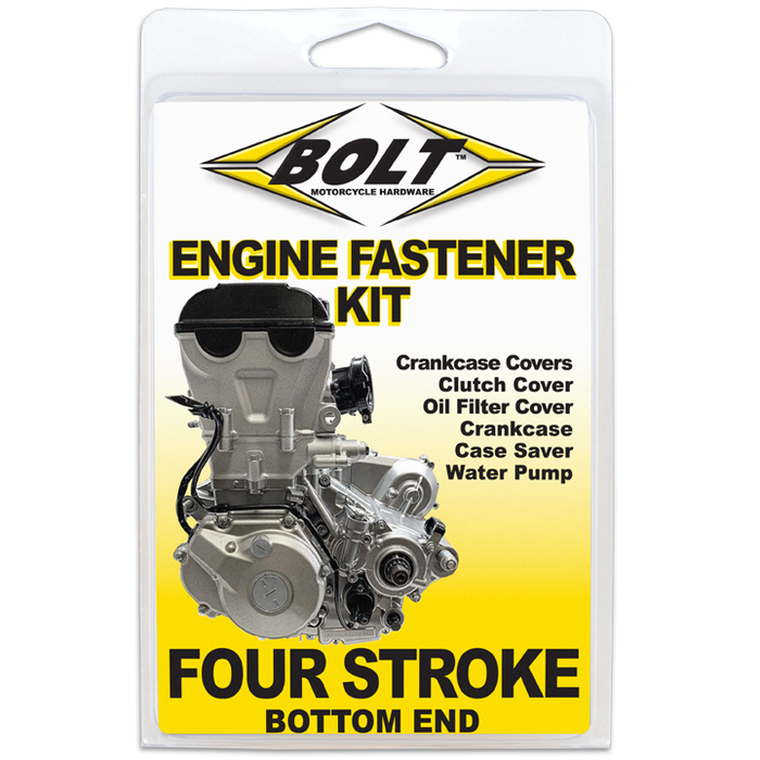 BOLT USA pełny zestaw śrub do silnika Yamaha YZF 450 20147-2021 WRF 450 2016 - 2021