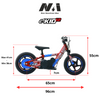 NAI e-KID 12 PRO motocykl elektryczny balansowy dla dzieci, koła 12" z E-ABS