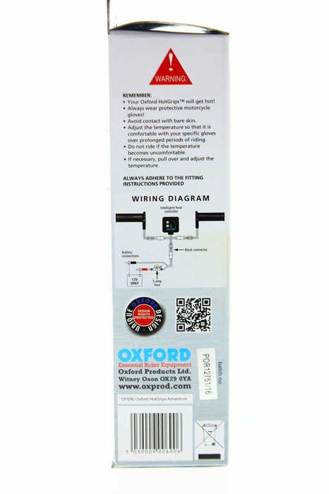 Motorrad Heizgriffe OXFORD Premium Adventure - OF690. Motorike Hot Grips