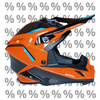 Kask Acerbis Steel Carbon 2206 z małą wadą lakierniczą XXL Cross Enduro