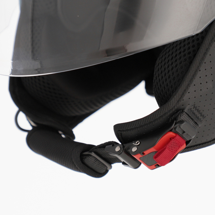 Acerbis Kask Jet Brezza Ciemny niebieski Skuter Trial