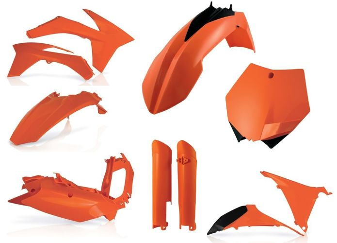 Acerbis pełny zestaw plastików pasuje do KTM SX 2011