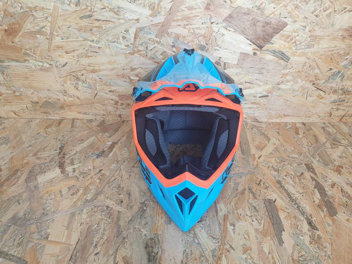 Acerbis Helm Steel Carbon Cross Enduro Quad mit ästhetischem Defekt S