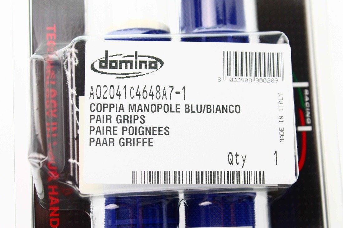 COPPIA MANOPOLE BLU/BIANCO A02041C4648A7-1